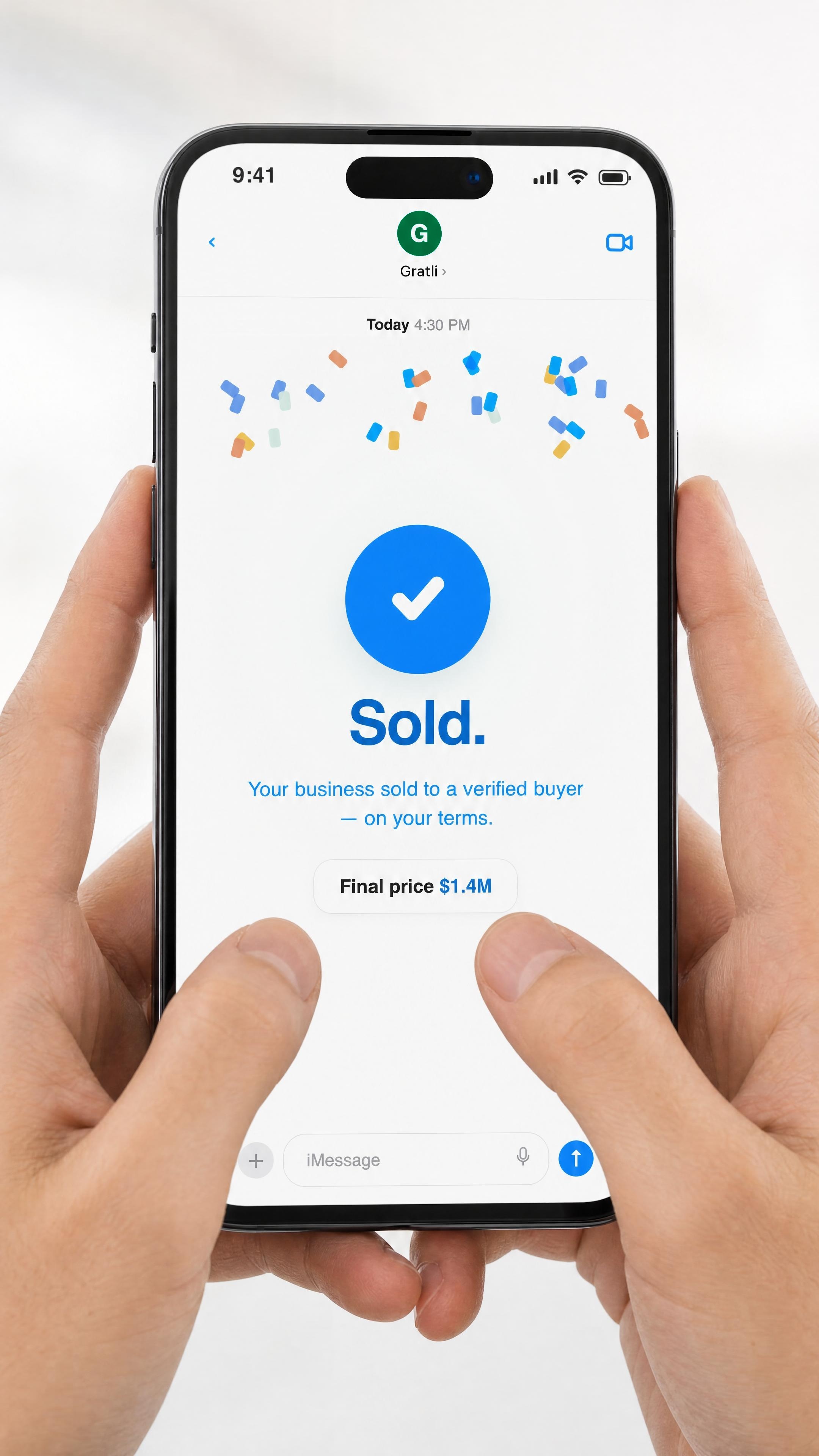 Business sold
